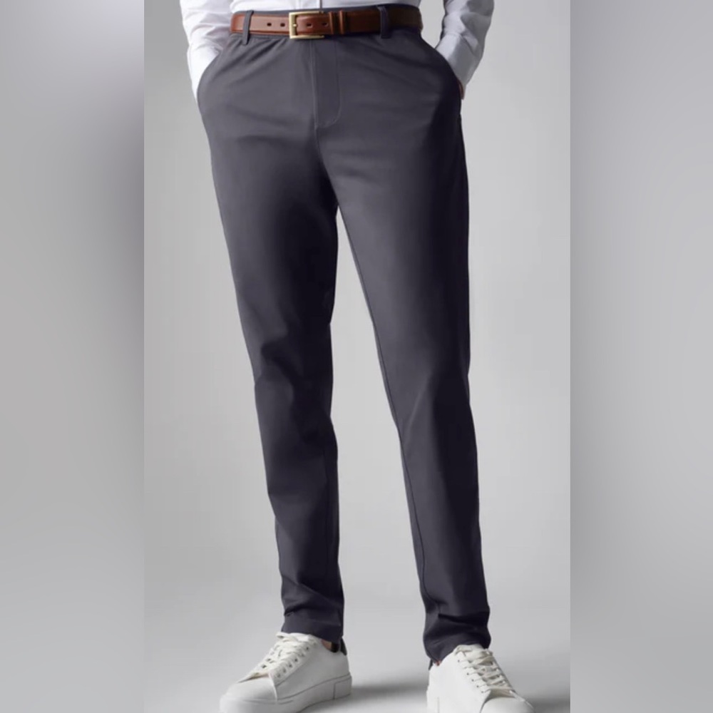 Rhone Pull On Commuter Pant- Iron